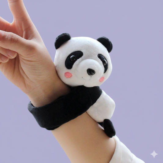 Stuffed Animal Slap Bracelets Plush Panda